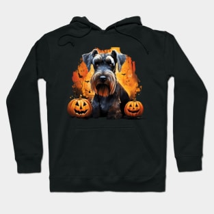 Schnauzer Halloween Design Hoodie